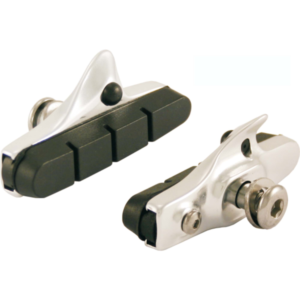 "ALLIGATOR"Coppia Pattini Freno 55mm compatibili Shimano