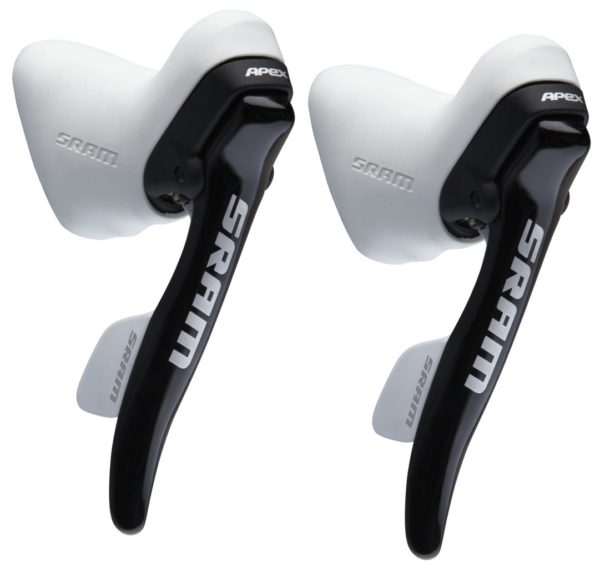 SRAM COPPIA COMANDI APEX WHITE MY 12