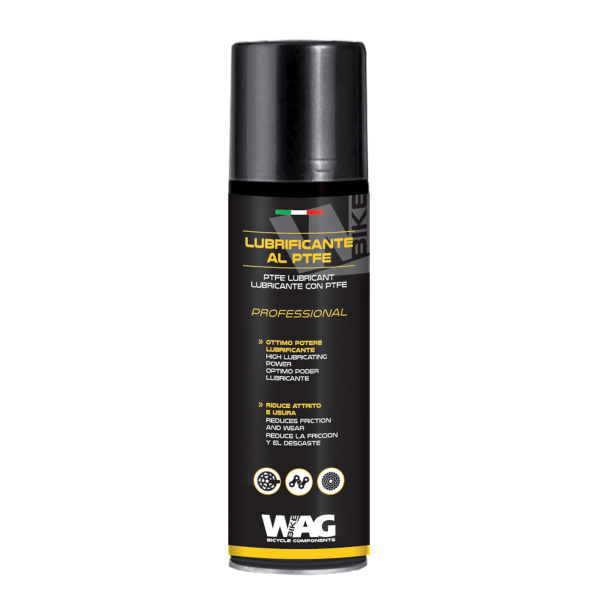 Lubrificante spray al PTFE 250ml. Uso professionale