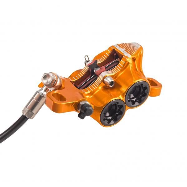HOPE FRENO TECH 3 E4 POSTERIORE ORANGE - immagine 3