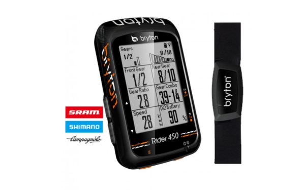 BRYTON CICLO COMPUTER RIDER 450H CON FASCIA CARDIO - immagine 4