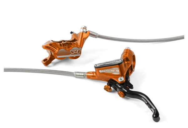 HOPE FRENO TECH3 E4 ANTERIORE ORANGE