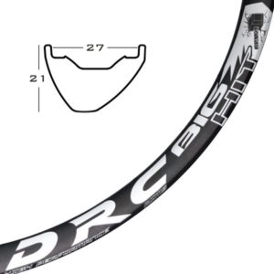 DRC CERCHIO BIG HIT 29'' CANALE INTERNO 27MM 32 FORI