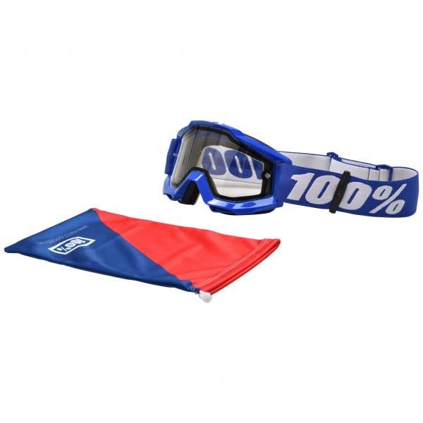Maschera 100% ACCURI REFLEX BLUE Lente Trasparente - immagine 3