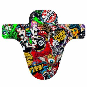 Azonic Parafango Mtb splatter fender crank per forcella ammortizzata