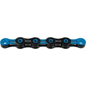 KMC X10 SL DLC catena bici 10velocità 116-maglie nero/blu (per MTB, bici da corsa, ciclocross, trekking )
