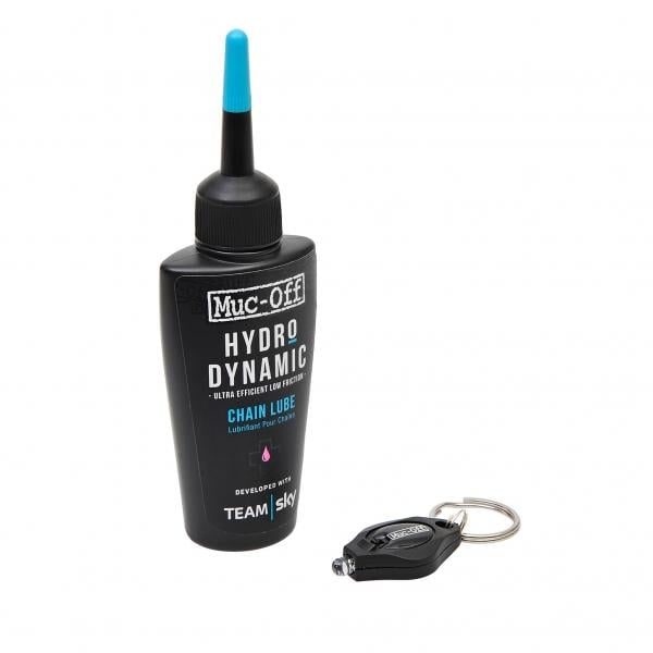Muc Off Hydrodynamic Team Sky Lube 50ml lubrificante per catene per tutte le condizioni - immagine 2