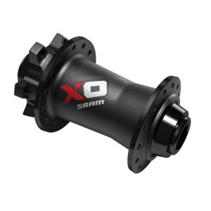 Mozzo anteriore SRAM X0 BOOST 15x110mm 32 fori nero/rosso