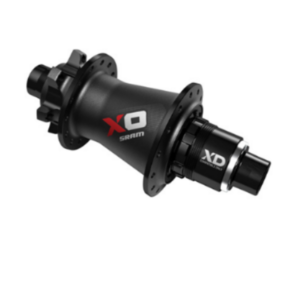 Mozzo posteriore SRAM X0 Boost 12x148 32 fori XD 11 velocità nero/rosso