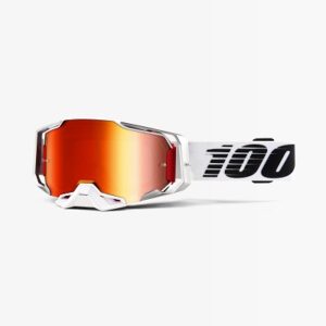 Maschera 100% Mtb ARMEGA Lightsaber Red Mirror