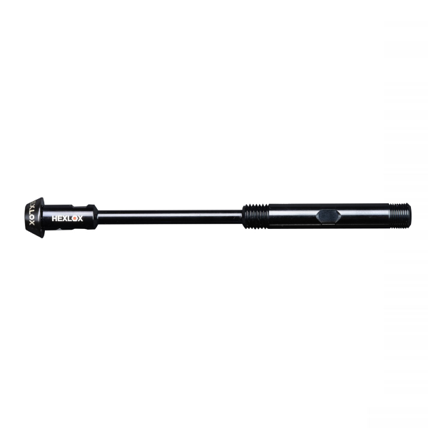 HEXLOX Perno passante posteriore 12mm universale lunghezza regolabile 100-205mm filetto 1.0 / 1.50 / 1.75