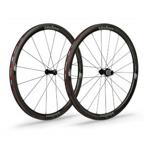 Coppia ruote TRIMAX CARBON 40 per copertoncini, cerchio spessore 40mm, compatibile Shimano 10/11V