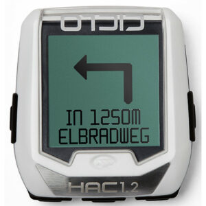 Ciclo Computerino HAC 1.2 bianco/nero con Navigatore