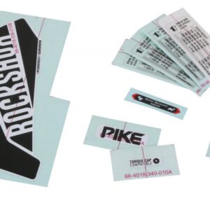 ROCK SHOX ADESIVO PIKE 26"/27,5"/29" BIANCO/NERO