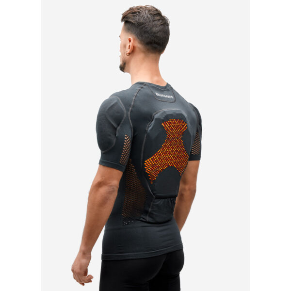 SEAMLESS B&S D3O® Protezione schiena e spalle per uso MTB, Downhill, Bmx, Trail e E-MTB. - immagine 2