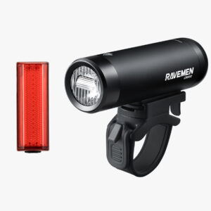 RAVEMEN LUCE LS-10 ANTERIORE+POSTERIORE NERO