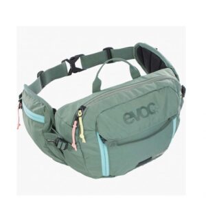 EVOC Hip Pack 3l + sacca idrica 1,5l, verde oliva (2021)