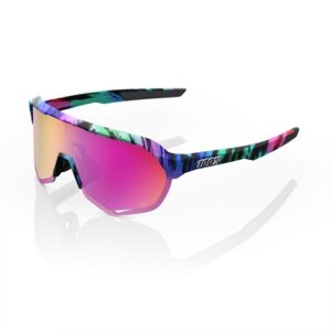 100% Occhiali S2 soft tact tie dye lente viola multilayer mirror Peter Sagan ltd