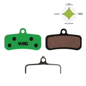 WAG Coppia pastigle freno SAINT/ZEE mescola ebike