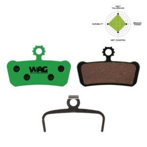 WAG Coppia pastigle freno XO TRAIL mescola ebike