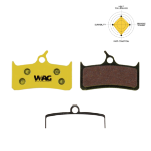 WAG Coppia pastigle freno GRIMECA mescola organica