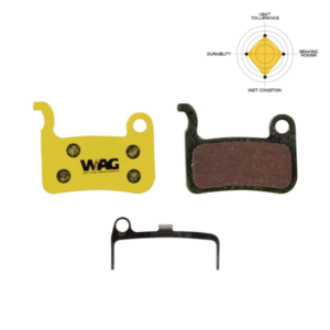 WAG Coppia pastigle freno XTR OLD, XT - LX mescola organica