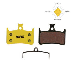 WAG Coppia pastigle freno HOPE E4, tech3 mescola organica