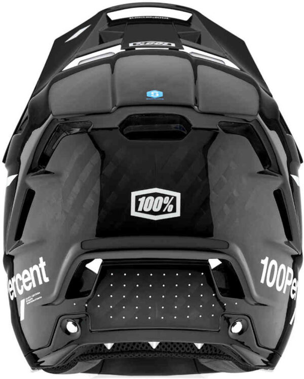 100% Casco Integrale Carbonio AirCraft 2 Nero Bianco - immagine 2